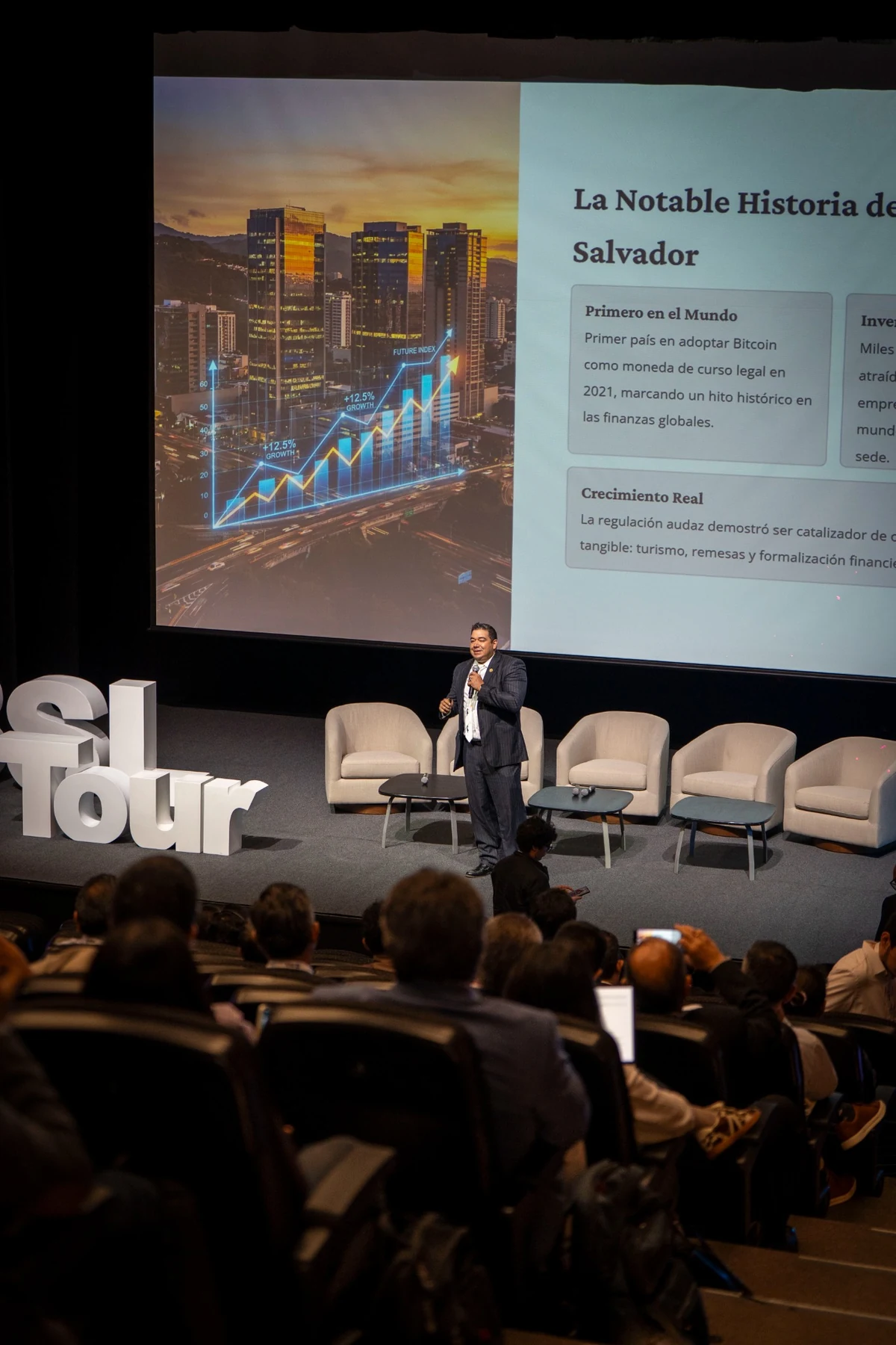 BSL Lima 2026 · Día 1 · keynote en escenario